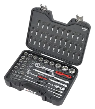 BMCS socket set 1/4" and 1/2" 76-pcs. redirect to product page